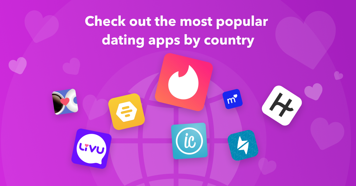 Check out the most popular dating apps by country - ASO Blog